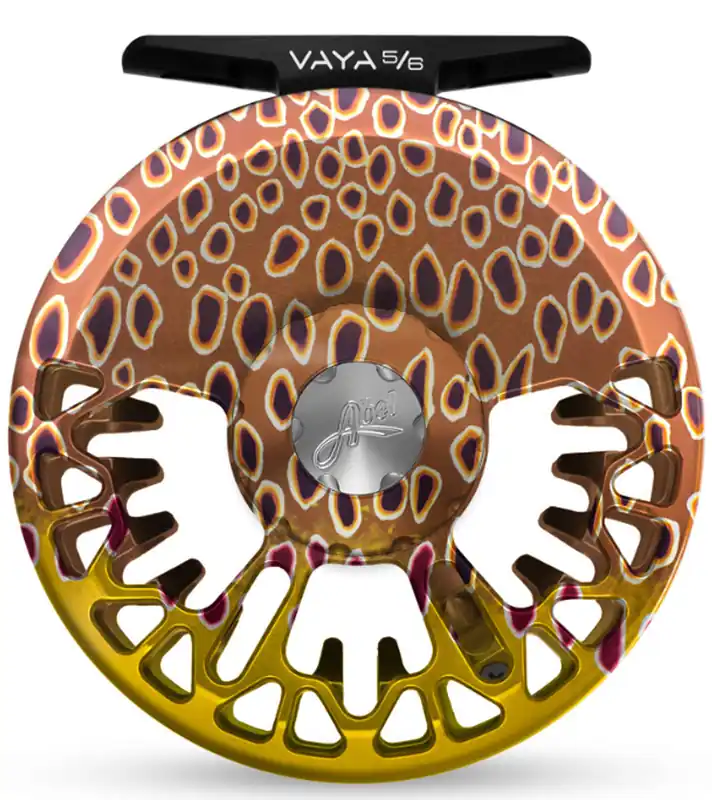 ABEL VAYA # 5/6 Fliegenrolle classic brown trout-