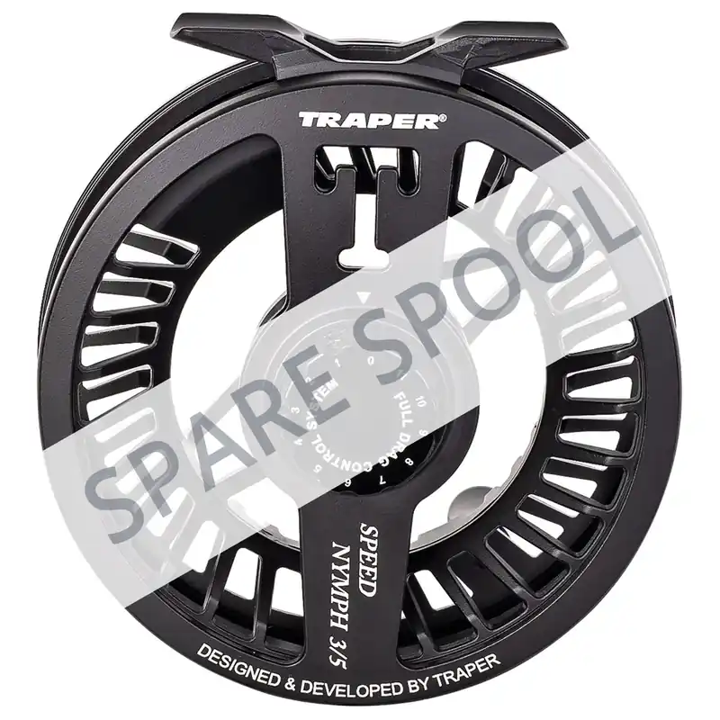 Traper Speed Nymph # 3 - 5 Ersatzspule Black-