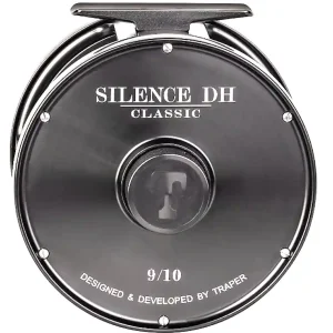 Traper Classic Doublehand Fullframe Fliegenrolle Gun Smoked- # 9 - 10