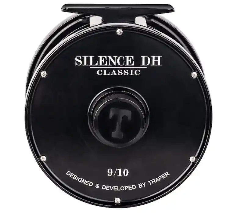 Traper Classic Doublehand Fullframe Fliegenrolle Black- # 7 - 8