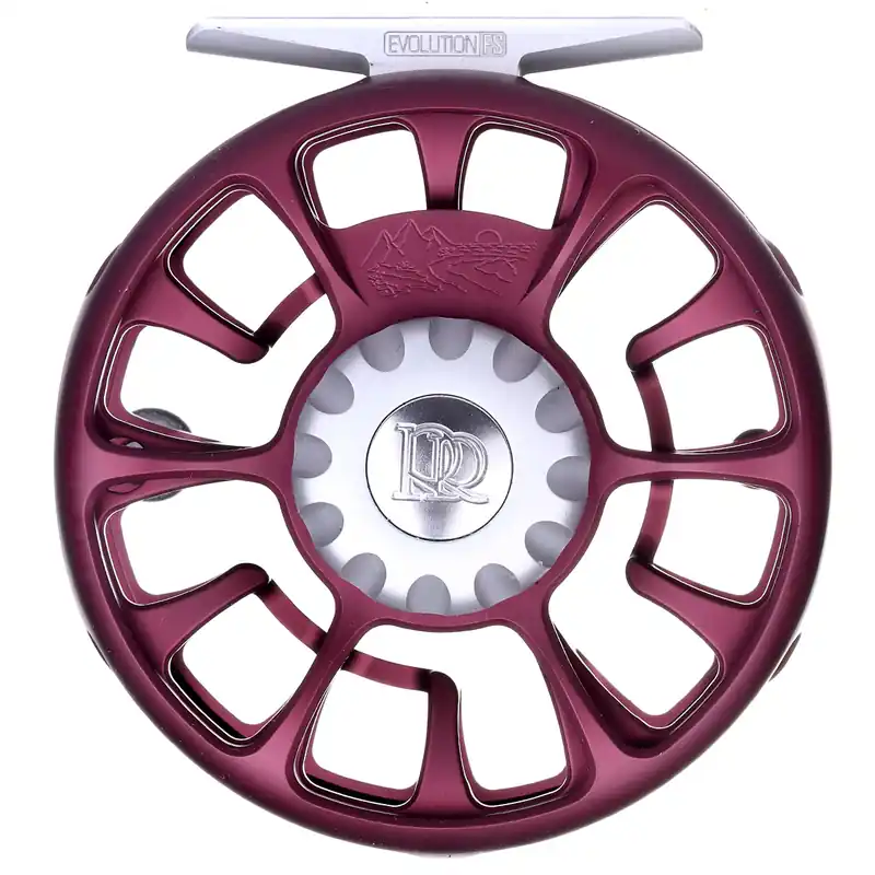 Ross Reels Evolution FS Fliegenrolle matte merlot- # 4/5