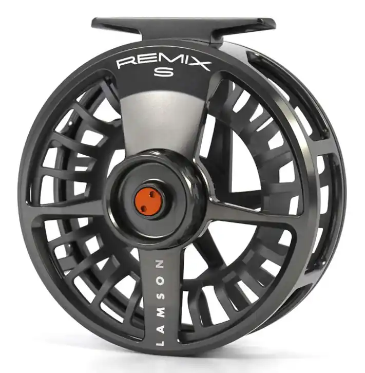 Lamson Remix S Series HD (Heavy Duty) Fliegenrolle smoke- 9+ ( # 8 - # 10 )