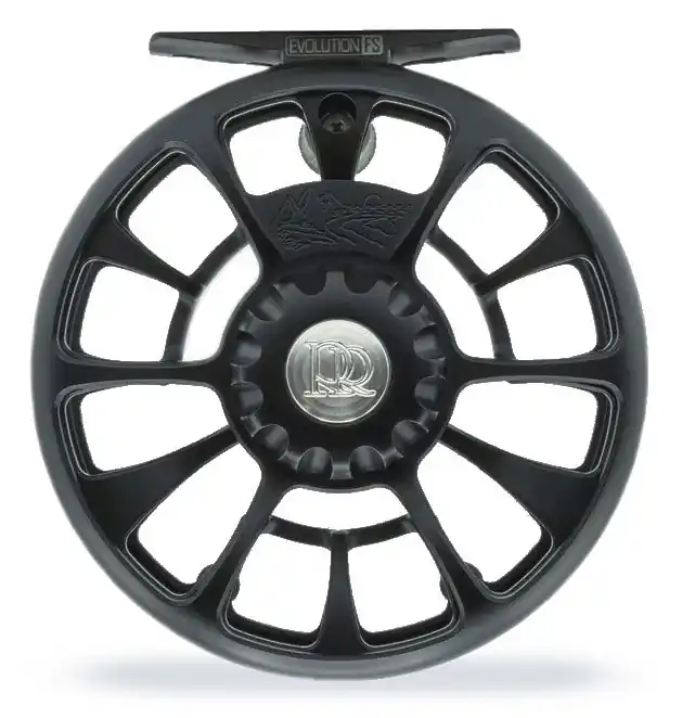 Ross Reels Evolution FS Fliegenrolle matte black- # 4/5