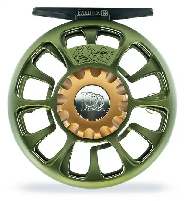 Ross Reels Evolution FS Fliegenrolle matte olive- # 4/5
