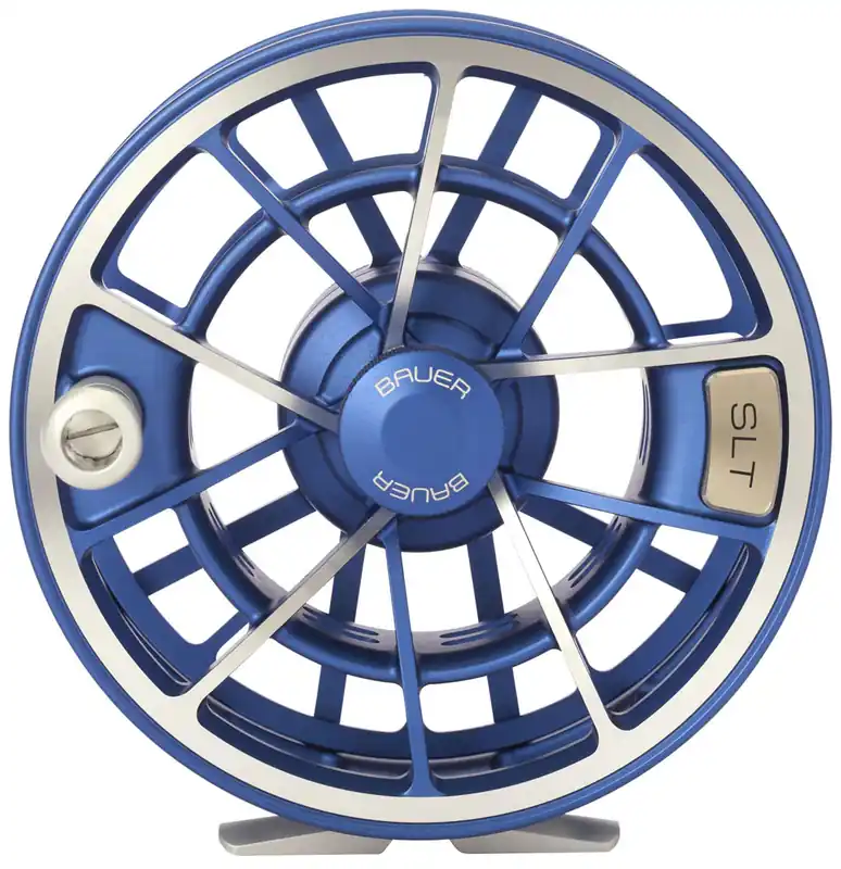 Bauer SLT Fliegenrolle Blue & Silver- # 7 - # 9