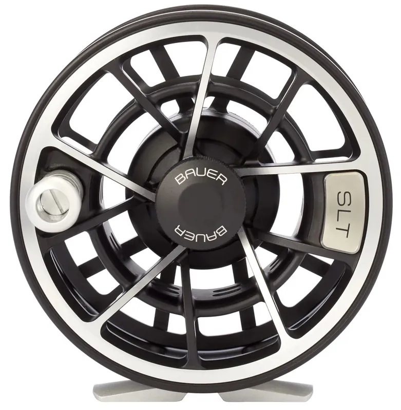 Bauer SLT Black & Silver Fliegenrolle- # 7 - # 9