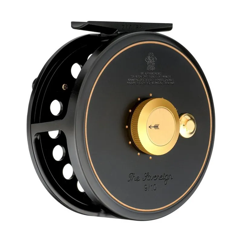 Hardy Sovereign Fly Reel black Fliegenrolle- # 5/6