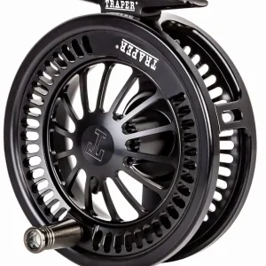 Traper Impulse Euro Nymph Full Frame # 2 - # 5 Fliegenrolle black-