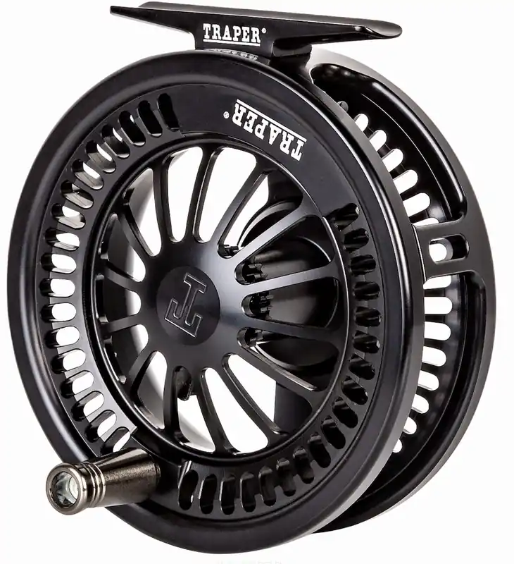 Traper Impulse Euro Nymph Full Frame # 2 - # 5 Fliegenrolle black-