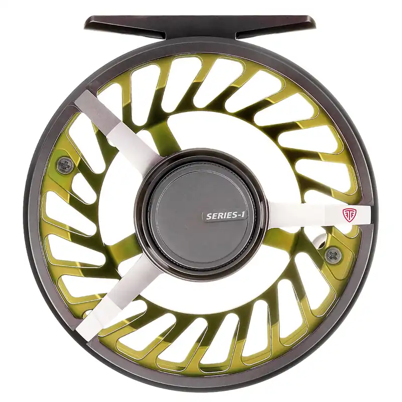 Taylor Series 1 Full Frame Fliegenrolle golden olive-