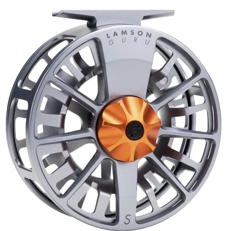 Lamson Guru S-Series HD Fliegenrolle blaze- 5+