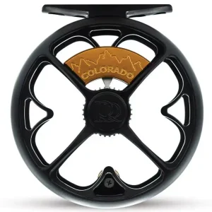 Ross Reels Colorado Fliegenrolle matte black-