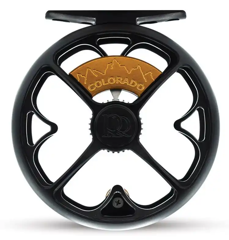 Ross Reels Colorado Fliegenrolle matte black-