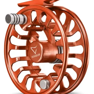 Vosseler Air One Fliegenrolle orange- # 3/4