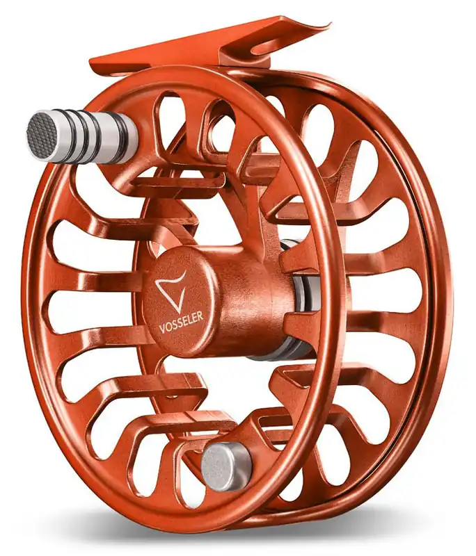 Vosseler Air One Fliegenrolle orange- # 3/4