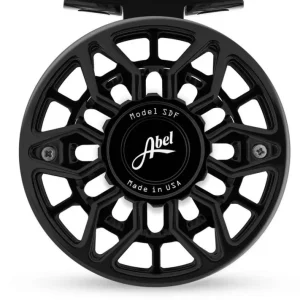 Abel SDF Fliegenrolle black- # 4/5