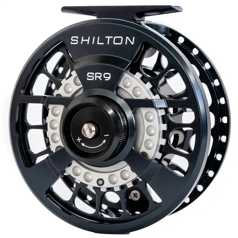 Shilton SR Series Fliegenrolle black- SR8