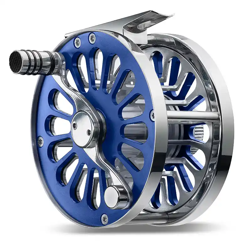 Vosseler Passion Alu Fliegenrolle blau-                                                                                                                                                                                                                        # 3/4