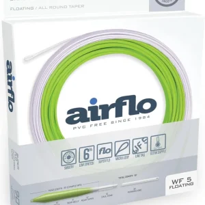 Airflo Ridge 2.0 Superflo Universal Taper Fliegenschnur chartreuse white- # 5