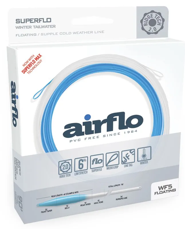 Airflo Ridge 2.0 Ultra Trout Fliegenschnur Cold- # 2