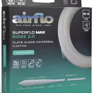 Airflo Superflo Max Ridge 2.0 Flats Universal Clear Floating Fliegenschnur- # 7