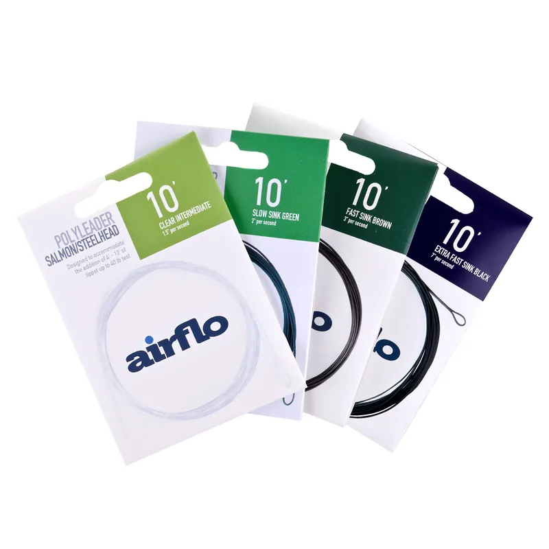 Airflo Salmon Polyleader Extra Strong 10 ft- clear intermediate