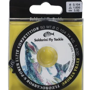 Soldarini Fly Tackle Fluorocarbon S-Power Elite Competition Vorfachmaterial-