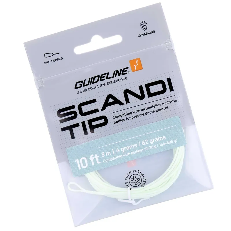 Guideline Scandi Tips 10 ft - 4 g- floating