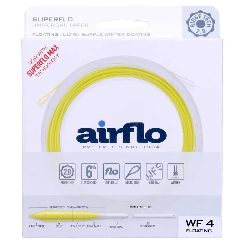 Airflo Superflo Ridge 2.0 Cold WF Universal Taper Fliegenschnur- # 3