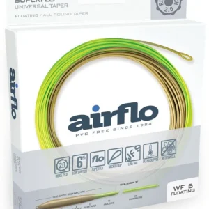 Airflo Ridge 2.0 Superflo Universal Taper Trout Floating Fliegenschnur Moss Olive/Chartreuse- # 4