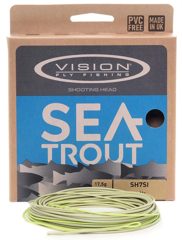 Vision Seatrout Shooting Head SloMo - Slow Intermediate Schusskopf- # 5 - 13 g