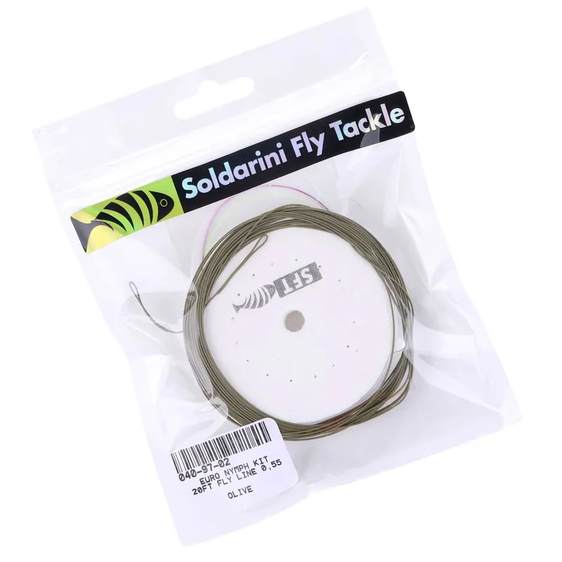 Soldarini Euro Nymph Kit olive-