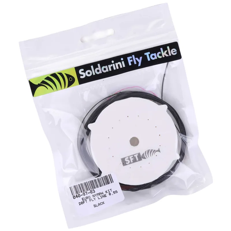 Soldarini Euro Nymph Kit black stealth-