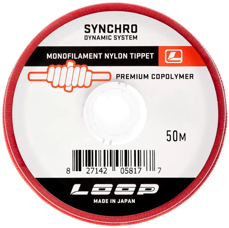 Loop Synchro Monofilament Tippet Vorfachmaterial 50m Spule-                                                                                                                                                                                                                        0,37 mm