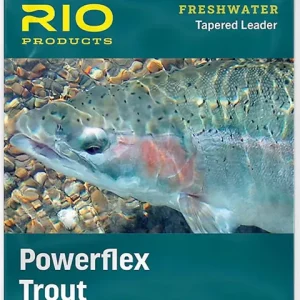 Rio Powerflex 9 ft Tapered Leader 3 pc Pack Vorfach- 0 X - 0,279 mm