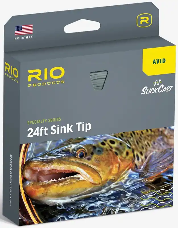 Rio Avid 24ft Sink Tip Floating/Sink4 Fliegenschnur- 300 grain - 19,4 g