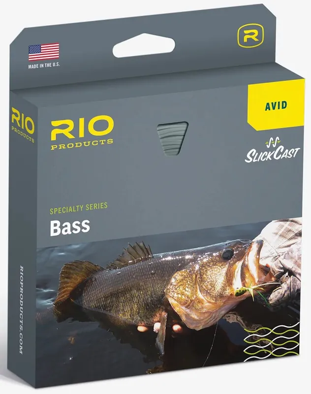 Rio Avid Bass Floating Fliegenschnur- # 6
