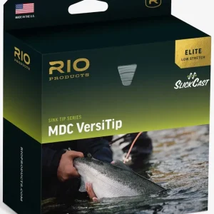 Rio Elite MDC-VersiTip Integrated Singlehand Fliegenschnur mit 4 Wechselspitzen 12 ft und Tasche- # 5 - 205 grain - 13,3 g