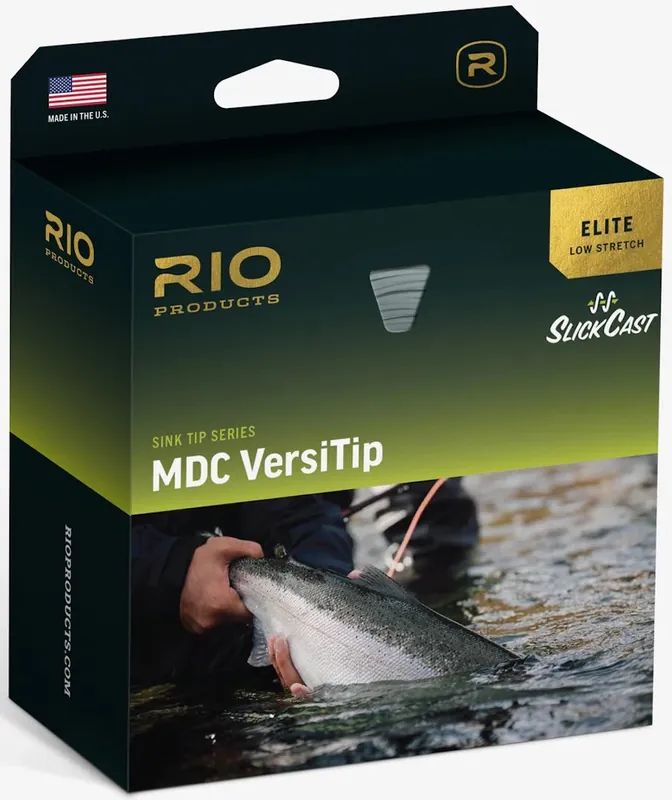 Rio Elite MDC-VersiTip Integrated Singlehand Fliegenschnur mit 4 Wechselspitzen 12 ft und Tasche-                                                                                                                                                                                                                        # 5 - 205 grain - 13,3 g