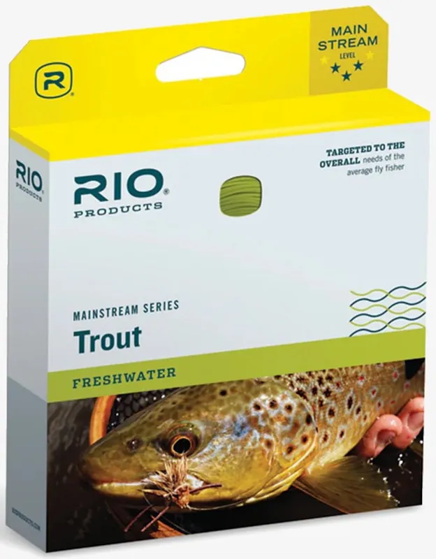 Rio Mainstream Trout DT Double Taper Fliegenschnur- # 6