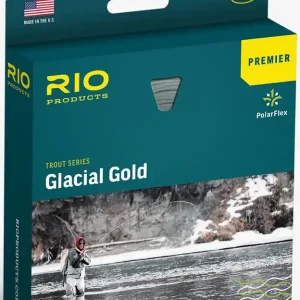 Rio Premier Glacial Gold Floating Winter Trout Fliegenschnur- # 5