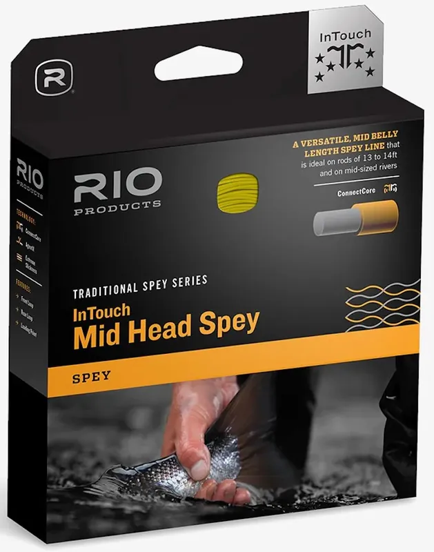 Rio InTouch Mediumhead Speyline Floating Zweihand Fliegenschnur- # 6/7