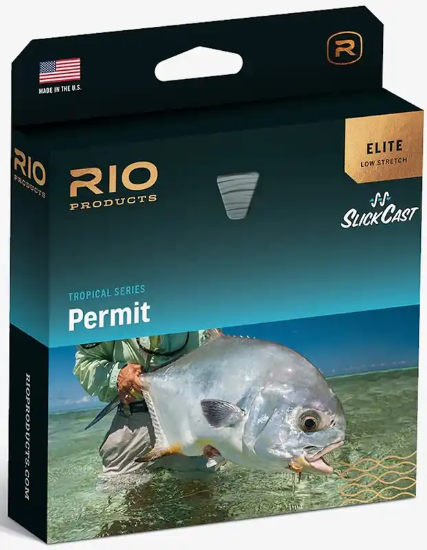 Rio Elite Permit Floating Camo Fliegenschnur- # 8