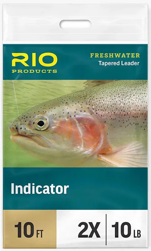 Rio Nymph Indicator Leader 10 ft Vorfach- 2 X - 0,229 mm