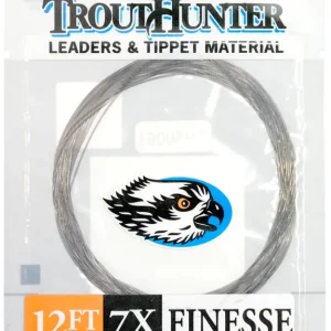 Trout Hunter Finesse Tapered Leader with Loop 12ft Vorfach- 1 X - 0,26 mm