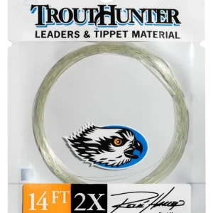 Trout Hunter Rene Harrop Tapered Leader with Loop 14ft Vorfach- 7 X - 0,104 mm