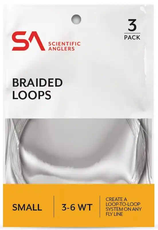 Scientific Anglers Braided Loops 3pc Pack- # 3 - # 6