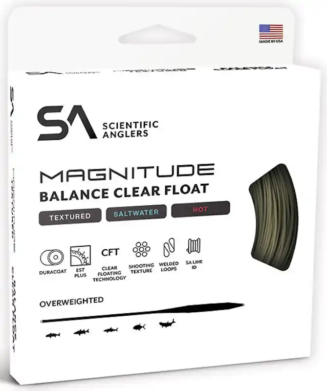 Scientific Anglers Magnitude Balance 15' Clear Tip Fliegenschnur- # 7
