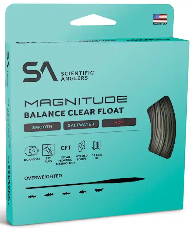 Scientific Anglers Magnitude Smooth Balance 15' Clear Tip Fliegenschnur- # 7