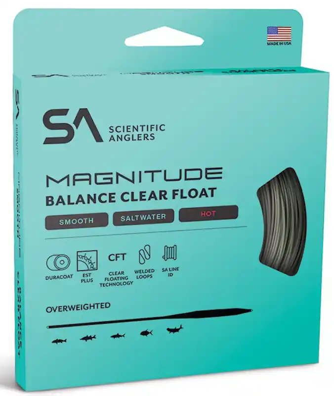 Scientific Anglers Magnitude Smooth Balance Clear Floating Fliegenschnur- # 7
